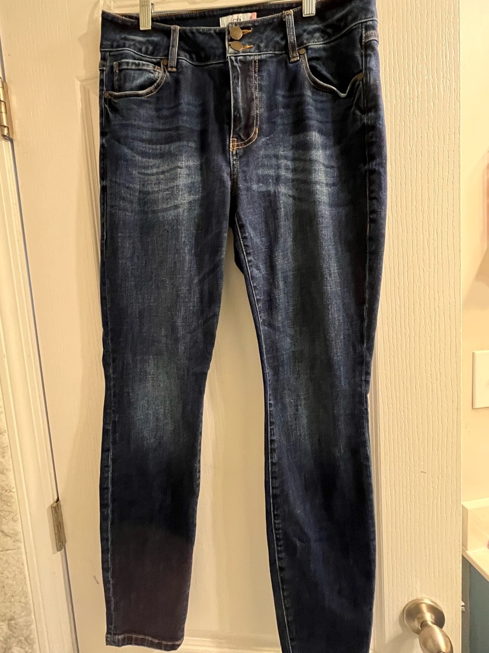CAbi Dark Indigo Skinny Jeans